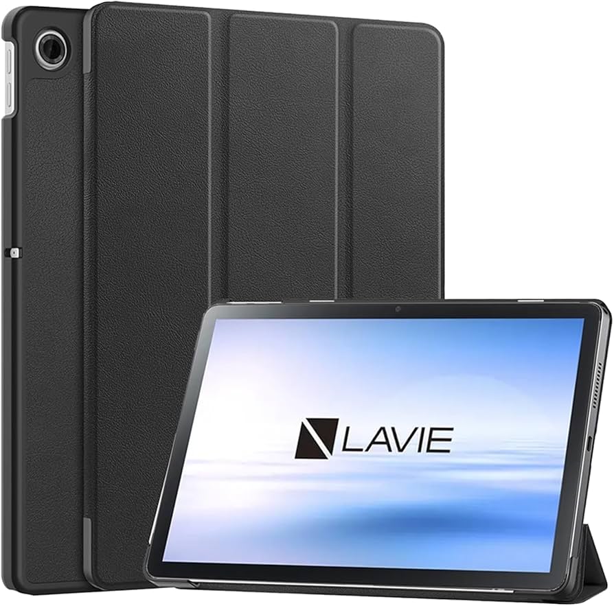 NEC LAVIE Tab T10 シルバー 10インチ美品 ケース付き 2025年春モデル LAVIE Tab T10 大画面スタンダードタブレット